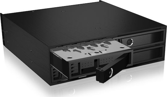 Icy Box Backplane For 5.25-Inch Bay Μαύρο IB-2242U2K
