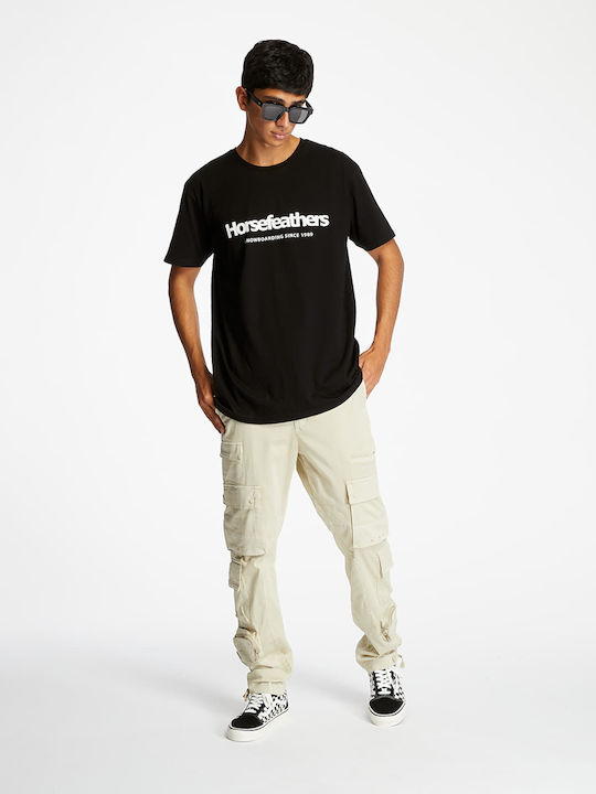 T-shirt Μαύρο