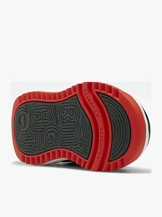 Weebok Clasp Low Αθλητικά Παιδικά Παπούτσια με Σκρατς Night Black / Vector Red
