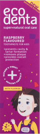 Ecodenta Super+Natural Παιδική Οδοντόκρεμα με Γεύση Berries 75ml
