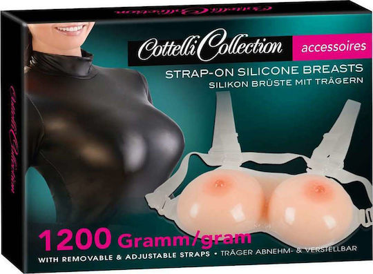 Cottelli Collection Strap-on Silicone Breasts Sexy Αξεσουάρ