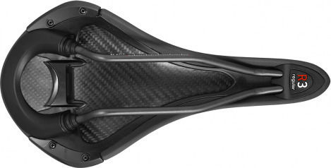 Fizik Aliante R3 Regular Σέλα Ποδηλάτου Carbon Μαύρη 275 x 143 mm