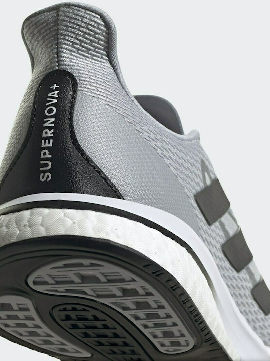Supernova+ Ανδρικά Αθλητικά Παπούτσια Running Halo Silver / Core Black / Matte Silver