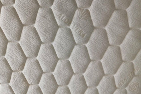 Strom Eco Топ Матрак Пяна 3+ Алое Вера Еднолицев Пяна Импрегниран с Алое и Отделящо се Покритие 100x190см