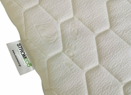 Strom Eco Matratzentopper Memory 5 + Aloe Vera Halb-Doppel Memory-Schaum Mit Aloe Vera & Abnehmbarer Bezug 110x190cm