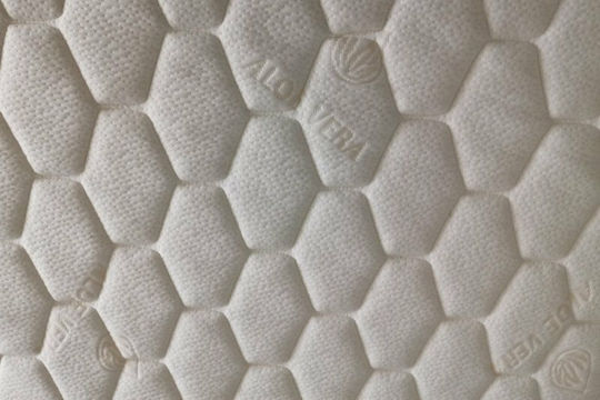 Strom Eco Ανώστρωμα Memory 5 + Aloe Vera Ημίδιπλο Memory Foam Eμποτισμένο με Αλόη & Αποσπώμενο Κάλυμμα 120x190εκ.