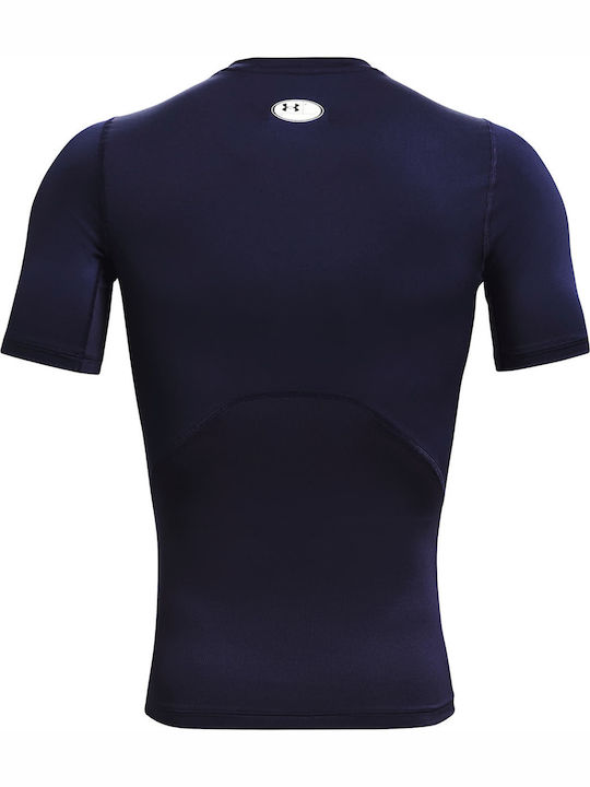 Under Armour HeatGear Мъжка термо къси ръкавици Син