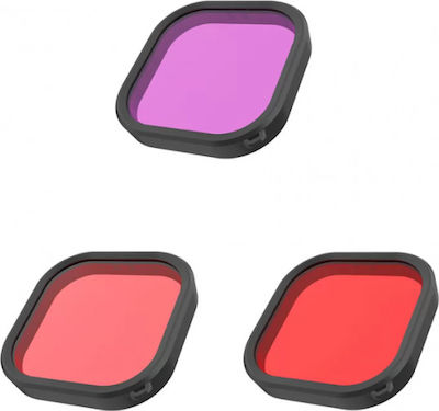 Telesin GP-FLT-904 Red / Pink / Purple for GoPro Hero 9
