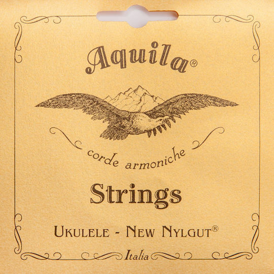 Aquila Set of Nylgut Strings for Ukulele 5U New Nylgut - Ukulele Soprano