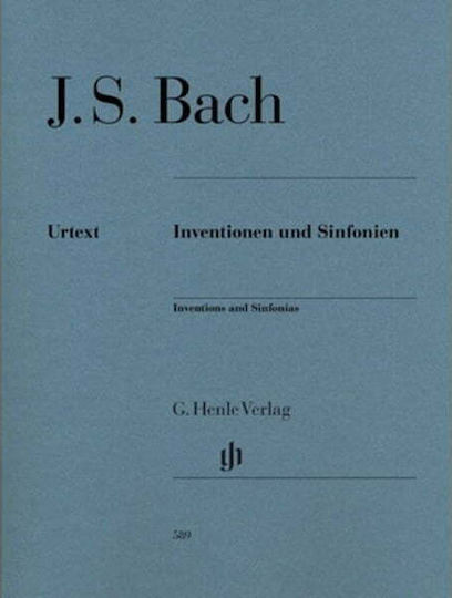 G. Henle Verlag Bach J.S - Inventionen und Sinfonien Sheet Music for Piano