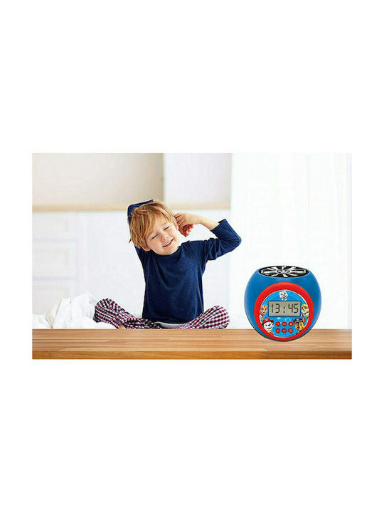 Lexibook Επιτραπέζιο Ρολόι Paw Patrol Μπλε