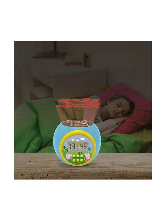 Lexibook Επιτραπέζιο Ρολόι Peppa Pig Μπλε
