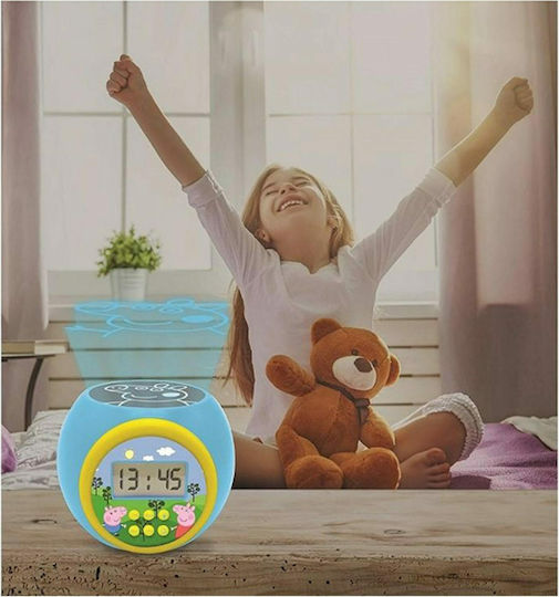 Lexibook Επιτραπέζιο Ρολόι Peppa Pig Μπλε