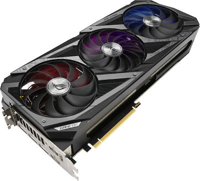 Asus GeForce RTX 3080 Ti 12GB GDDR6X Rog Strix Gaming Κάρτα Γραφικών PCI-E x16 4.0 με 2 HDMI και 3 DisplayPort