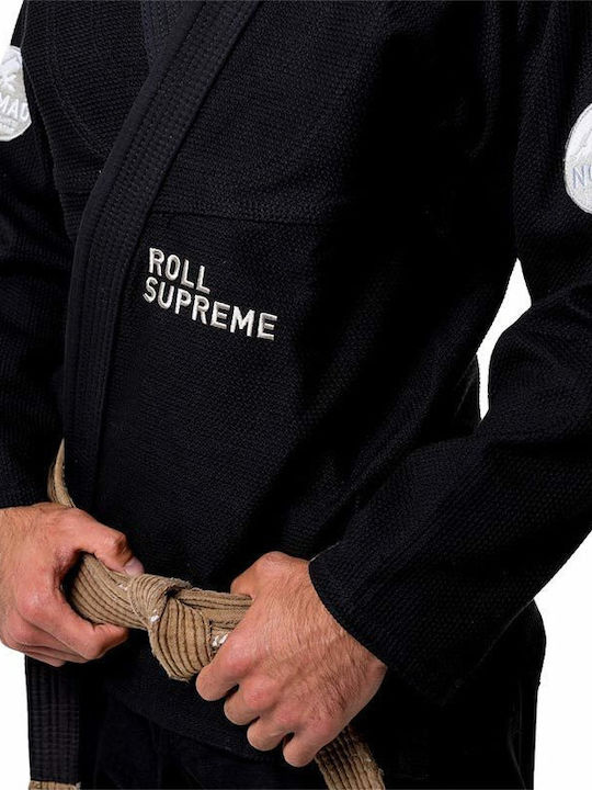 Roll Supreme Nomad Ανδρική Στολή Brazilian Jiu Jitsu Μαύρη