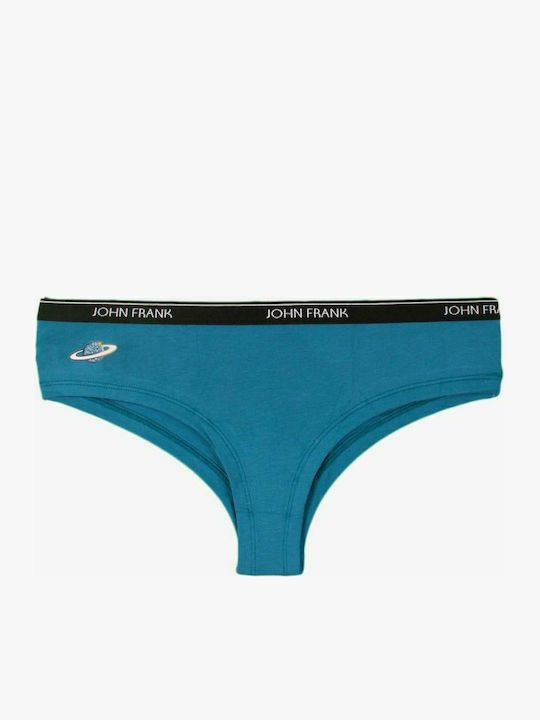 Good Vibes Βαμβακερά Femei Slip 3Pack Roz/Marine/Marine/Teal