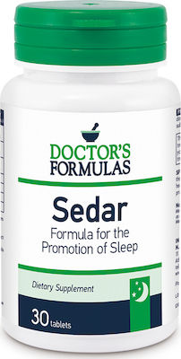 Doctor's Formulas Sedar Συμπλήρωμα για τον Ύπνο 30 ταμπλέτες