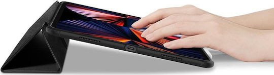 Spigen Rugged Armor Pro Flip Cover Durable Black (iPad Pro 2021 12.9")