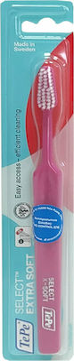 TePe Select Manual Toothbrush Ultra Soft Fuchsia 1pcs