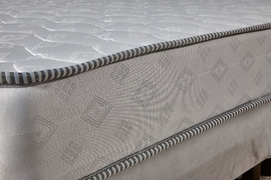 Bs Strom Relax Orthopedic Double Orthopedic Mattress 150x190x19cm with Springs