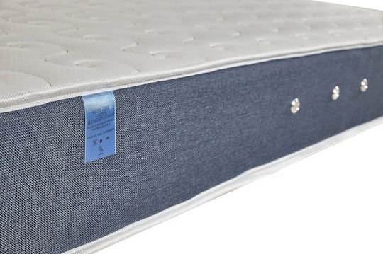 Bs Strom Eclipse Ημίδιπλο Ορθοπεδικό Στρώμα Memory Foam / Foam / Latex Διπλής Όψης 110x190x24cm με Aloe Vera