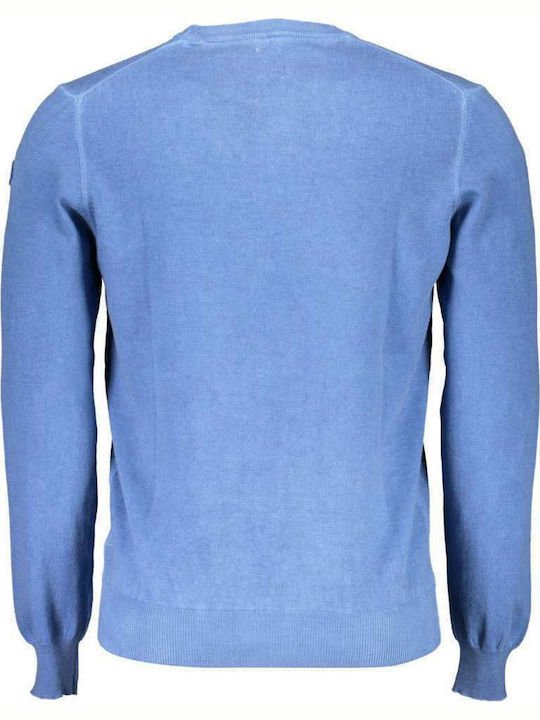 North Sails Herren Langarm-Pullover Hellblau