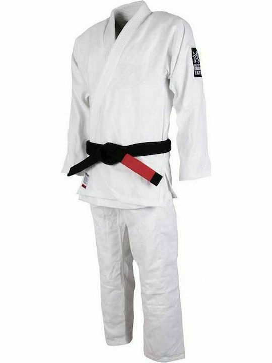 Tatami Fightwear Hokori Minimal Gi Bărbați Uniforme Jiu Jitsu brazilian Alb