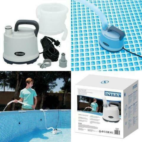 Intex Pool Pump Filter Single-Phase with Horsepower 0.15hp and Maximum Water Flow 3595 liters/hour