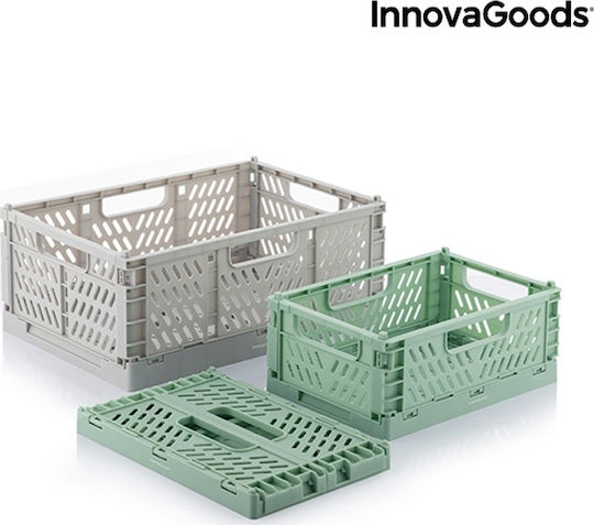 InnovaGoods Boxtor Πλαστικό Κουτί Αποθήκευσης Πολύχρωμο 3τμχ