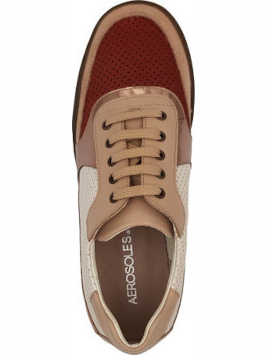 922-42-99 Γυναικεία Ανατομικά Sneakers Μπεζ