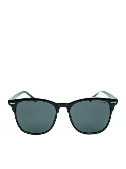 Moscow Mule Men's Sunglasses with Plastic Frame Ice Black Mat MM/3323/1