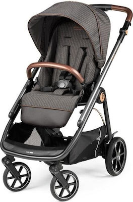 Peg Perego Veloce Fiat 500 Edition Adjustable Baby Stroller Suitable for Newborn Gray 10.7kg