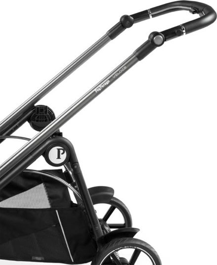 Peg Perego Veloce Fiat 500 Edition Reglabil Cărucior pentru Bebeluși Potrivit pentru Nou-născut Gri 10.7kg