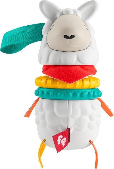 Fisher Price Click Clack Llama Baby Rattle For 3+ Months