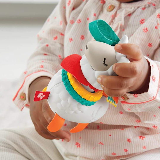 Fisher Price Click Clack Llama Baby Rattle For 3+ Months