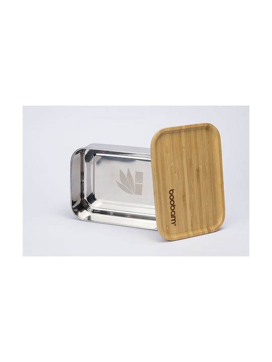 Boobam Inox Lunch Box Ware Beige 1200ml