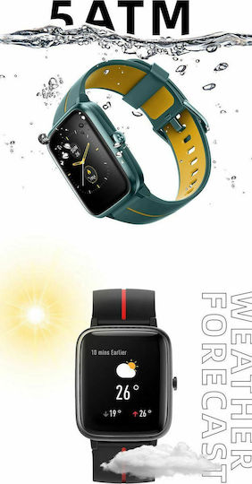 Havit M9002G Αδιάβροχο Smartwatch με Παλμογράφο (Μαύρο)
