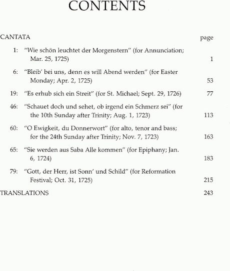 Dover Publications Bach - Seven Great Sacred Cantatas [Full Score] Παρτιτούρα για Ορχήστρα