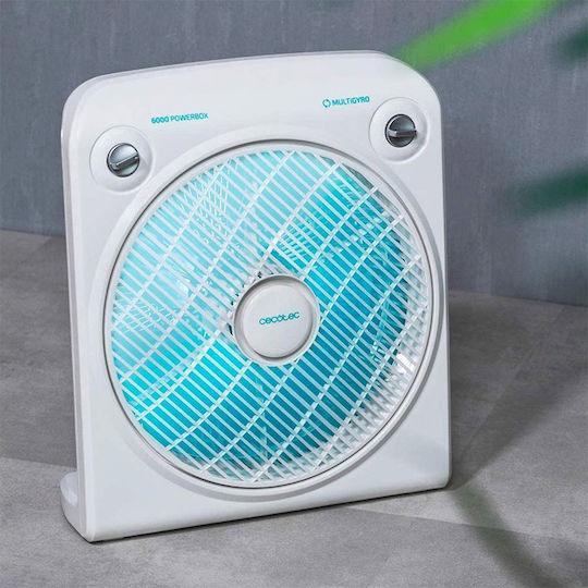 Cecotec EnergySilence 6000 Leistungbox Box Ventilator 50W Lüfterdurchmesser 30cm Weiß