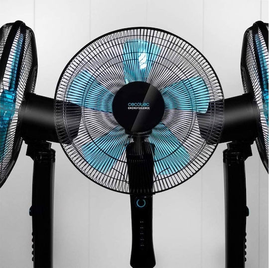 Cecotec Energy Silence 520 Power Ανεμιστήρας Ορθοστάτης 50W Διαμέτρου 40cm Μαύρος