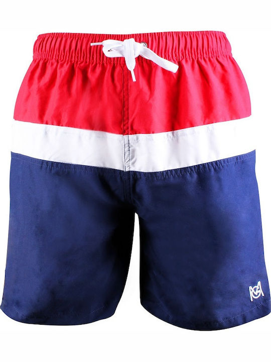 Men's Swimwear Bermuda Multicolour Striped