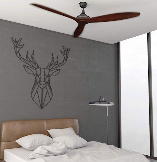 Cecotec EnergySilence Aero 580 Ceiling Fan 132cm Brown / Black