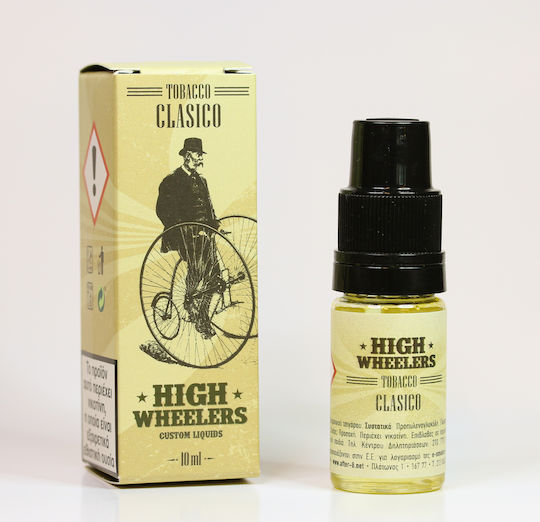 High Wheelers Готова Течност за Пълнене Clasico с Тютюнен Вкус 18мг 10мл