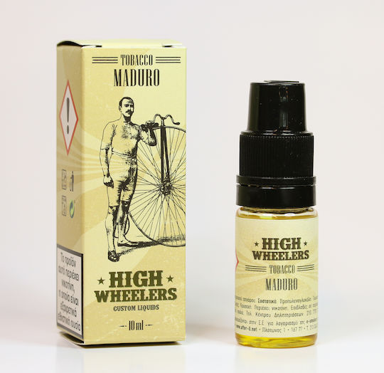 High Wheelers Fertige Nachfüllflüssigkeit Maduro mit Rauchen Geschmack 12mg 10ml