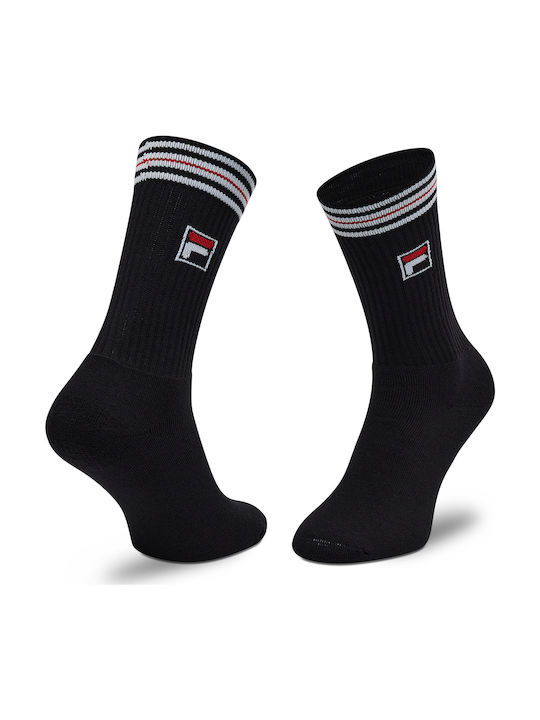 FILA Unique Șosete Sportive Negre 1 pereche