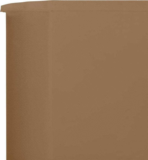 vidaXL Fabric Fence Panel in Brown Color 80cm x 4.0m