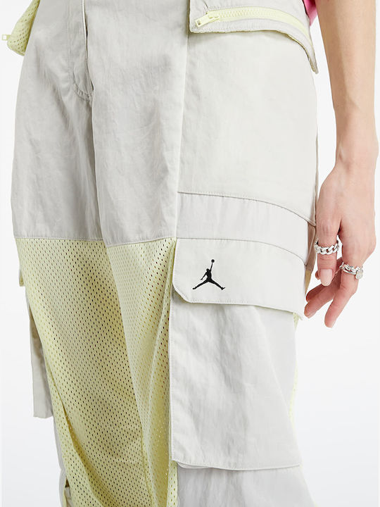 Heatwave Utility Damen Stoff Cargo Hose Beige
