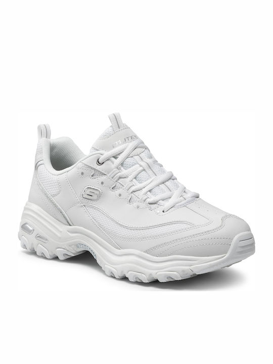 Skechers Endless Motion Γυναικεία Chunky Sneakers Λευκά