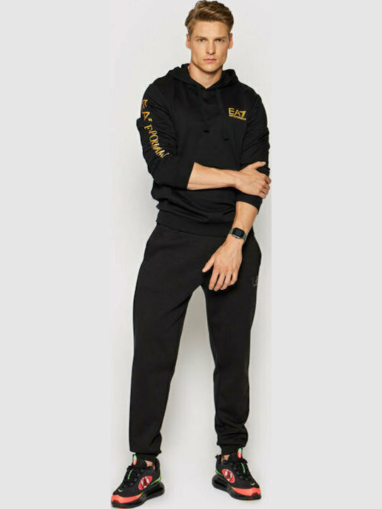 Sweatshirt with Hood Black