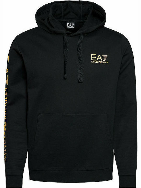 Sweatshirt with Hood Black